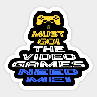 Video Games Gamer Sticker